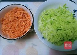 蔬菜萝卜丝丸子的做法图解1