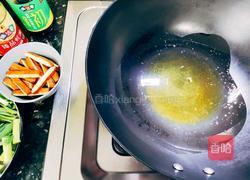 香干炒青蒜叶的做法图解3