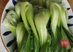 黑豆香菇小油菜的做法图解4