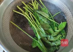 菠菜发面小饼的做法图解3