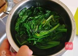 菠菜豆腐（奥莱奥特级初榨橄榄油）的做法图解6