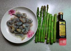 芦笋炒虾仁的做法图解1