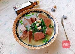 鸭血菠菜汤的做法图解15
