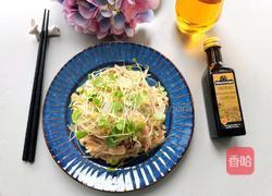 油醋汁拌豆芽腐竹的做法图解8