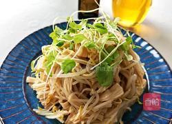 油醋汁拌豆芽腐竹的做法图解7