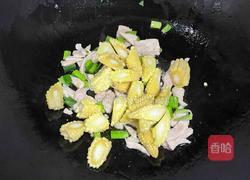 玉米笋炒肉片的做法图解5