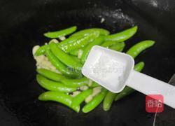 清炒甜豆的做法图解6