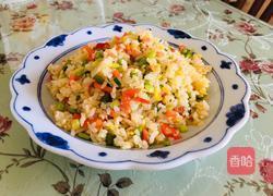 三色炒饭的做法图解9