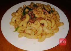 牛肉蔬菜炒通心粉的做法图解9