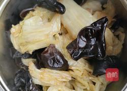 醋溜白菜木耳的做法图解6