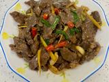 小炒黄牛肉