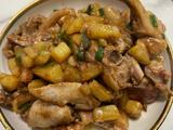 土豆炒鸡肉