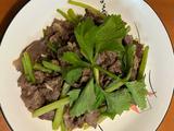 芹菜炒牛肉