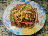 三丝炒河粉