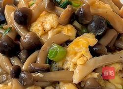 入口滑嫩、菌菇鲜香的菌菇滑蛋真的绝了～超简单哟～的做法图解8