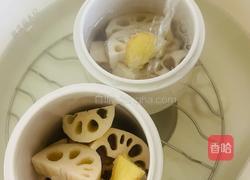 排骨藕汤蒸盅的做法图解4