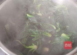 蚝油菠菜的做法图解2