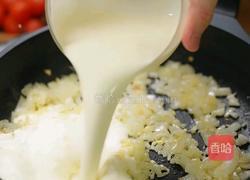 松露虾滑通心粉的做法图解6