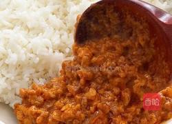 牛奶咖喱肉臊饭的做法图解7