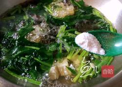 菠菜豆腐汤的做法图解12