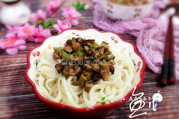 打卤面（香菇肉末卤）