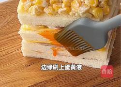 玉米火腿芝士三明治的做法图解7