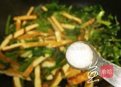 芹菜炒香干的做法图解9