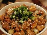 葱烧鸡腿肉盖饭