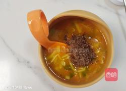 南瓜浓汤时蔬鸡蛋面的做法图解23