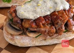 香煎鸡腿恰巴塔的做法图解8