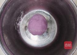 紫薯奶香馒头的做法图解6