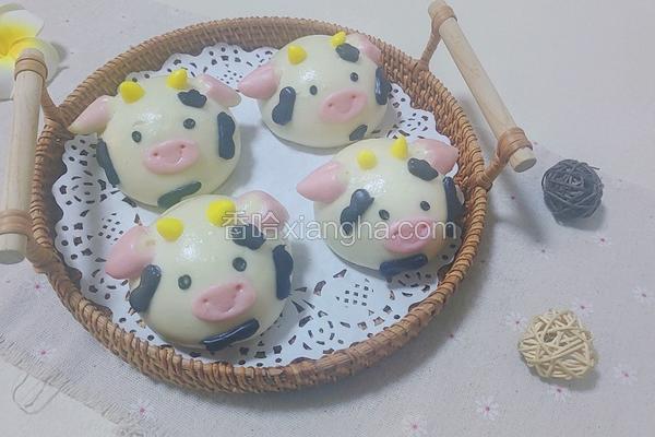 小奶牛枣泥包