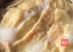 虾滑宽面的做法图解4
