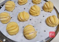 奶香南瓜灯笼小馒头的做法图解13