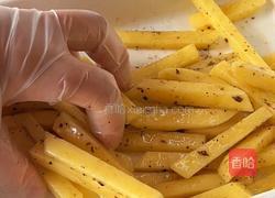 芝士肉酱薯条的做法图解3
