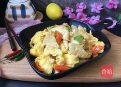 鸡蛋炒豆腐的做法图解16