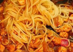 芝士番茄鸡肉焗意面的做法图解4