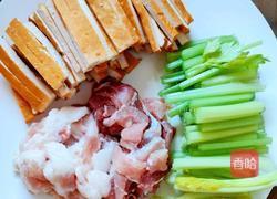 香干炒肉的做法图解1