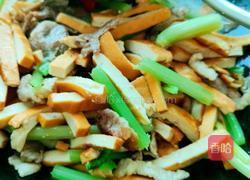 香干炒肉的做法图解8
