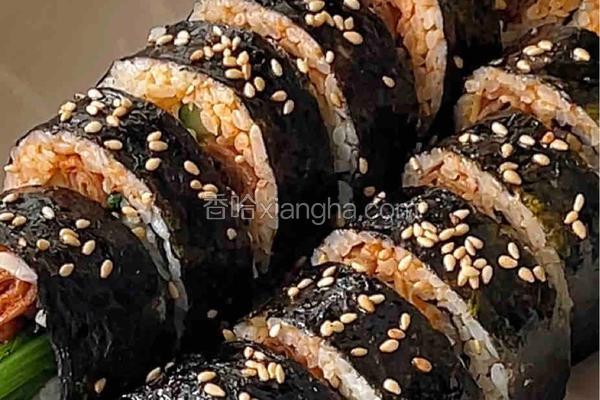 辣牛肉紫菜包饭