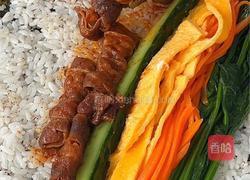 辣牛肉紫菜包饭的做法图解7