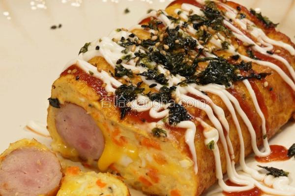 黑松露士豆泥香肠厚蛋烧