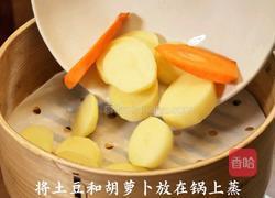 黑松露士豆泥香肠厚蛋烧的做法图解1