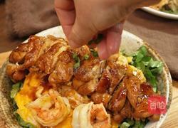照烧鸡腿滑蛋饭的做法图解8