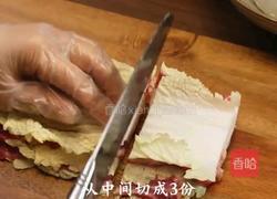 黑松露白菜肥牛千层的做法图解2