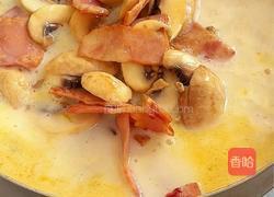奶油虾滑意面的做法图解5