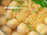 口蘑鲜汤面