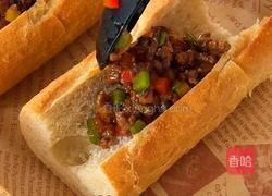 黑松露芝士牛肉法棍的做法图解6