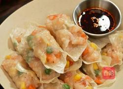 黑松露虾滑时蔬蒸饺的做法图解5