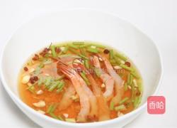 加拿大北极虾生虾拌水果茶凉粉的做法图解5